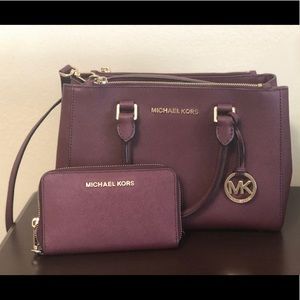 Michael Kors Purse + wallet